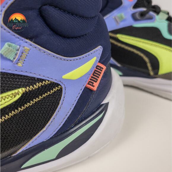 Puma Playmaker Pro Basketball Shoe Chunky High 90 Retro Reconditioned Men Size 8 - Picture 16 of 16